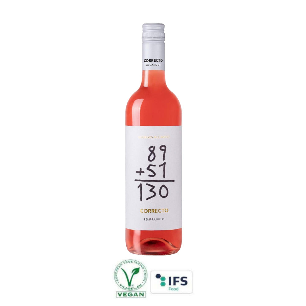 Correct Vegan Rosé Wine Tempranillo | The Spanish Food Company – The  Spanish Food Company